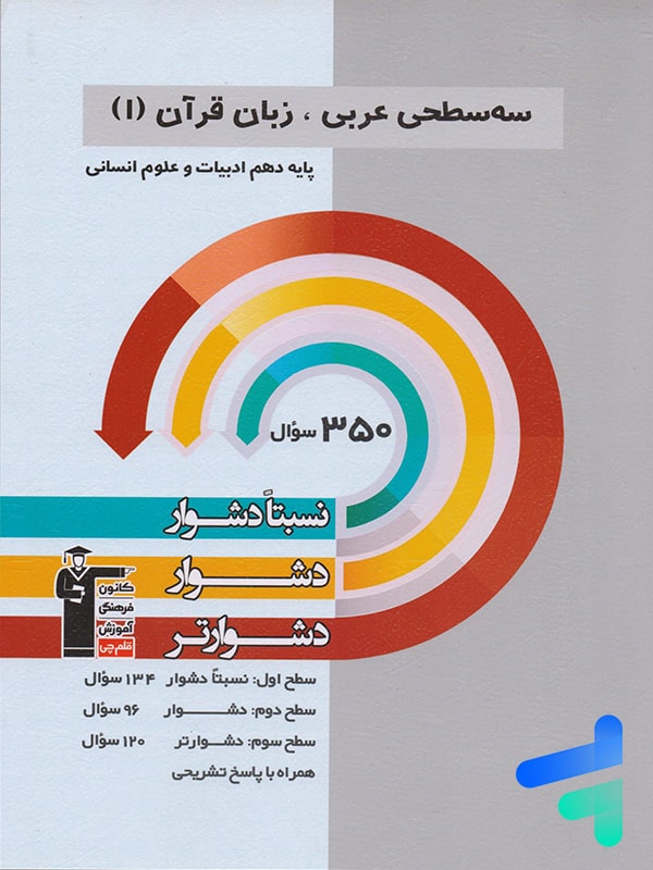 سه سطحی عربی دهم انسانی قلم چی - پایتخت کتاب