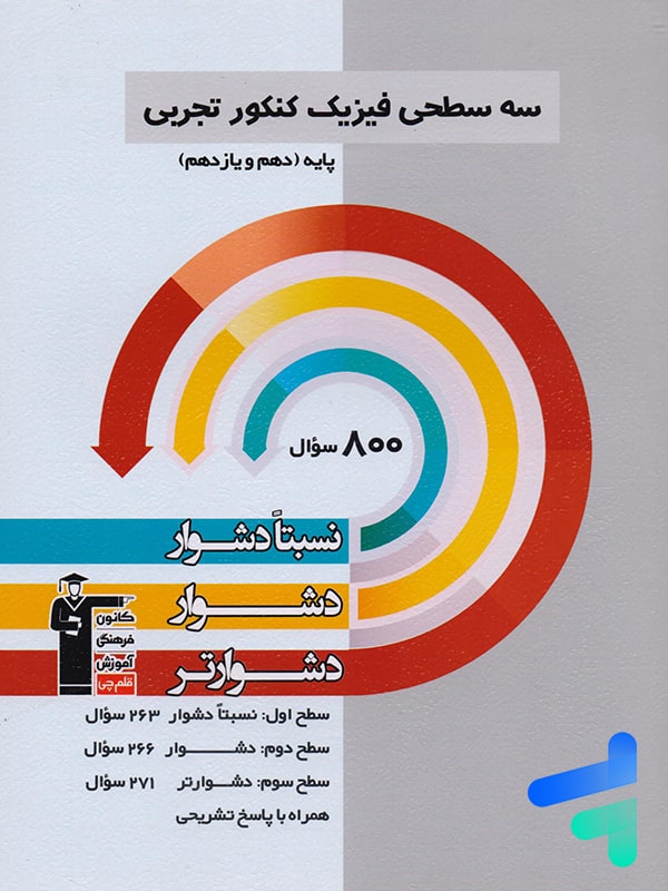 سه سطحی فیزیک پایه کنکور تجربی قلم چی - پایتخت کتاب
