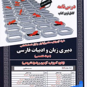استخدامی دبیری زبان و ادبیات فارسی سامان سنجش - پایتخت کتاب