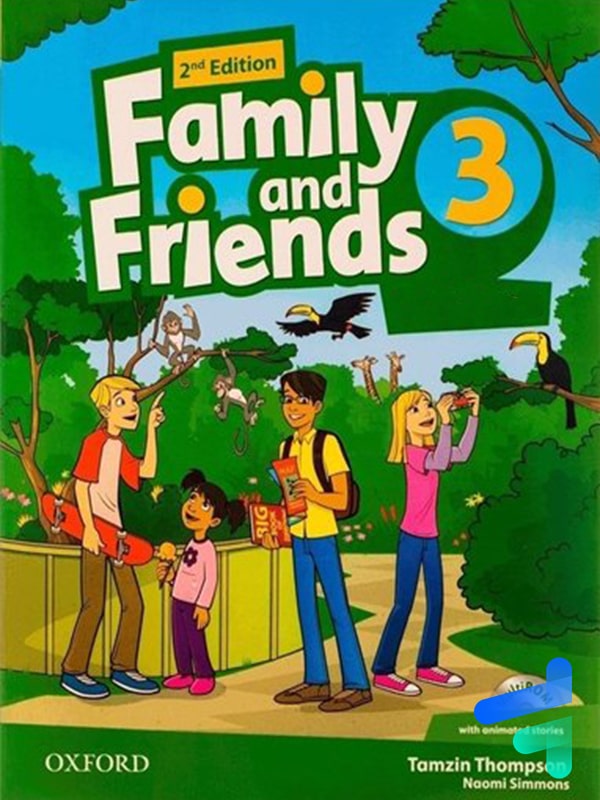 فمیلی اند فرندز 3 امریکن American Family and Friends ویرایش دوم