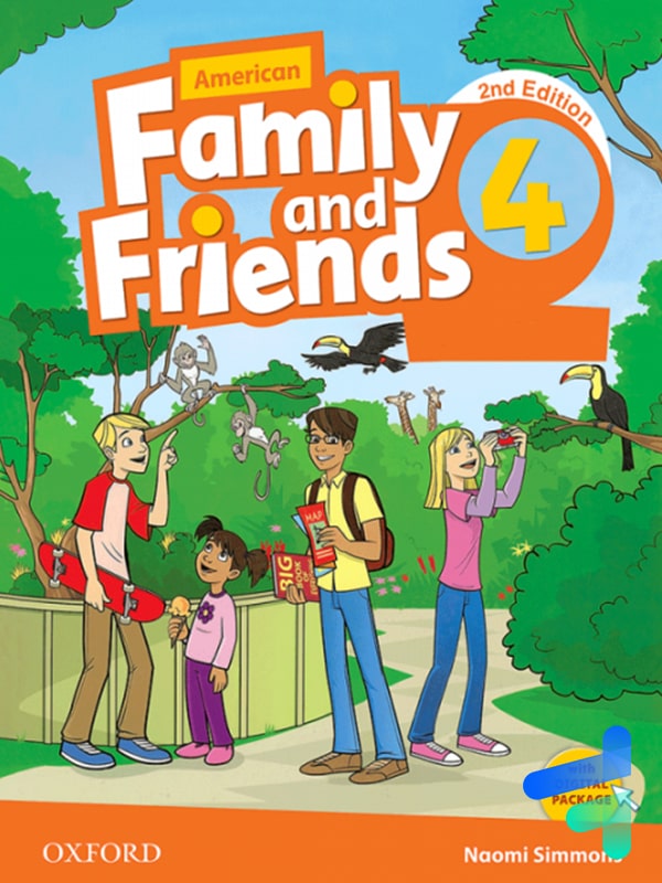 فمیلی اند فرندز 4 امریکن American Family and Friends ویرایش دوم