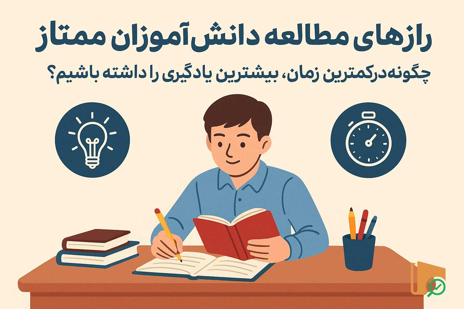 رازهای مطالعه دانش آموزان ممتاز